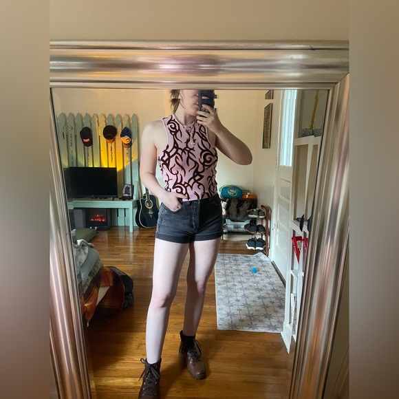 We the Free, Black Jean Shorts - Picture 7 of 8